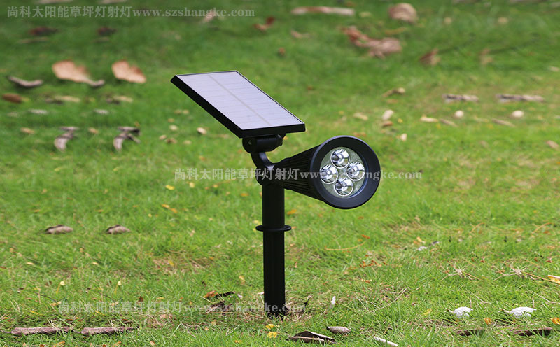 太陽能草坪燈，太陽能射燈