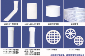 125-UPVC鐵路專用泄水管、管篦及預(yù)埋件配件系列